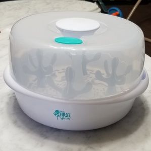 Bottle sterilizer and sound and projection system